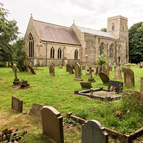 QR-Bank-Churchyard-HevinghamParishChurch