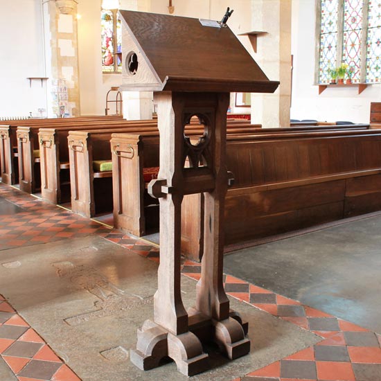 QR-Bank-Lectern-BuxtonParishChurch